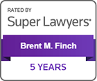 Brent M. Finch SuperLawyer 5 Years